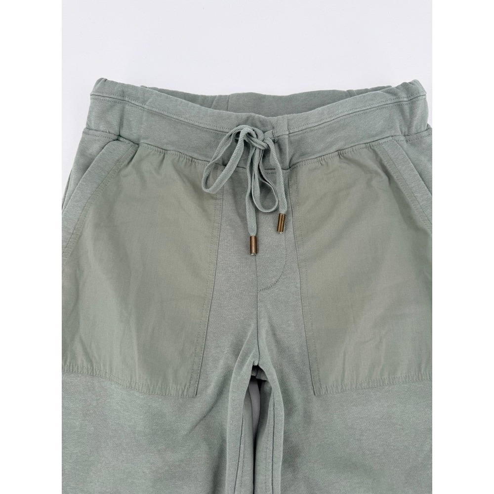 Sage Green Joggers Women Medium Drawstring Lounge Sweatpants Bearpaw - Picture 12 of 16